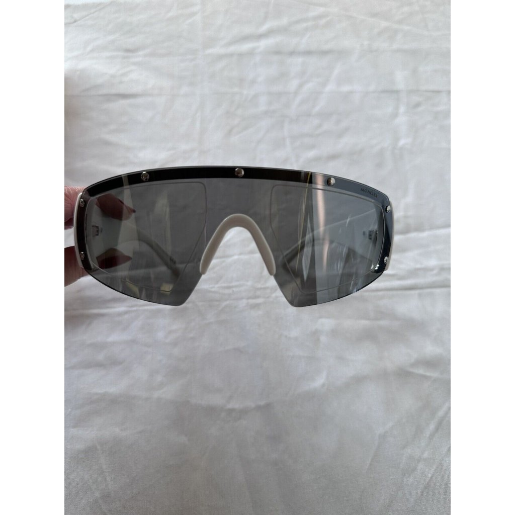 Moncler Shield Sunglasses White Sport